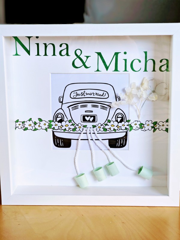 Hochzeitsbild - Verschenke Geld mit Stil