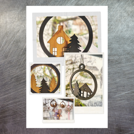 Holzornamente Weihnachten